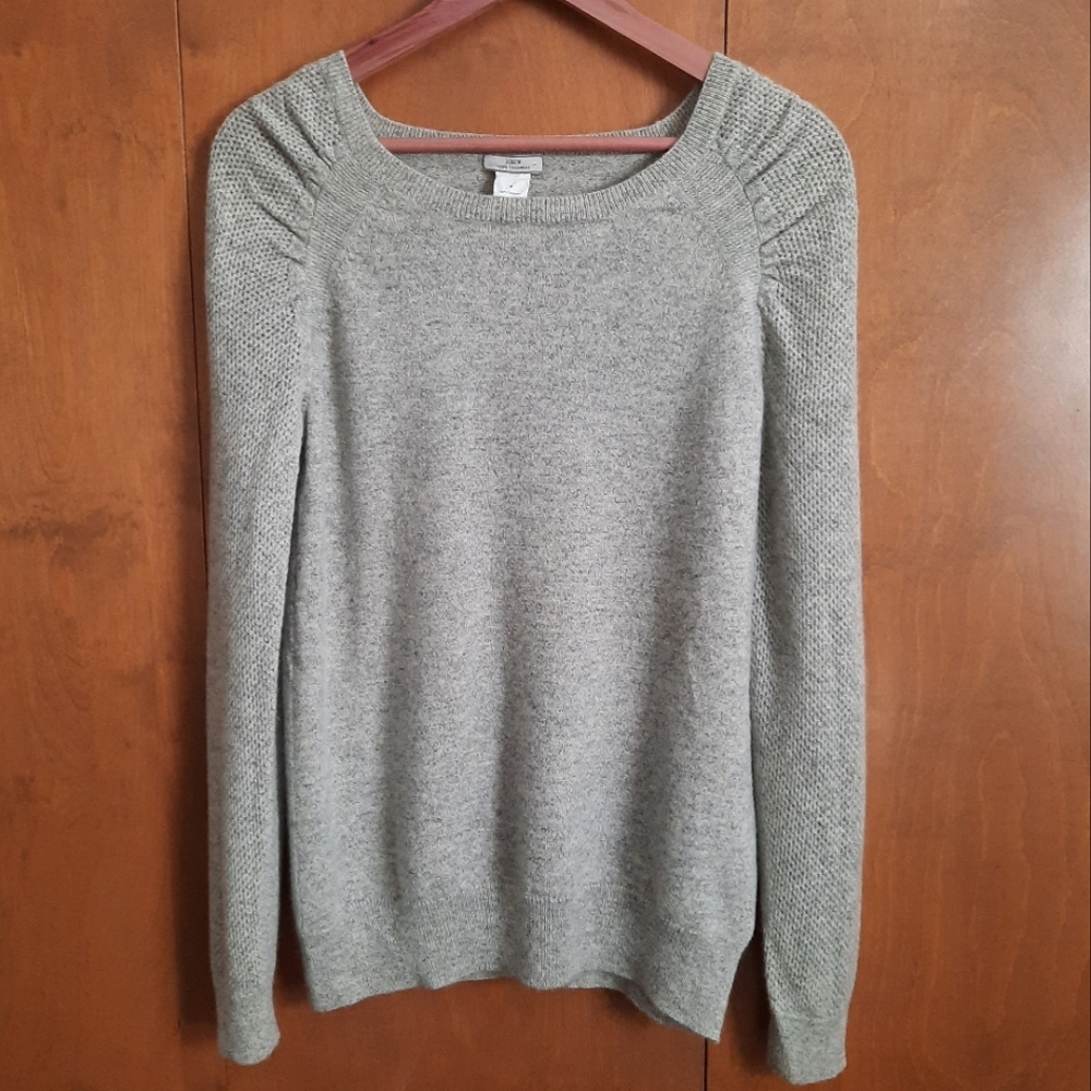 J Crew Cashmere Fitted Sweater Size M